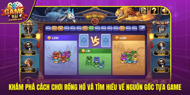 Khám phá cách chơi rồng hổ và tìm hiểu về nguồn gốc tựa game