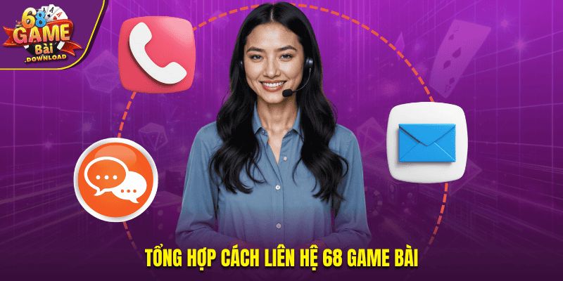 Tổng hợp cách liên hệ 68 Game Bài