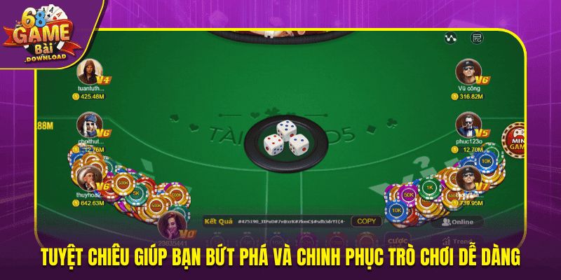 Tuyệt chiêu giúp bạn bứt phá và chinh phục trò chơi dễ dàng